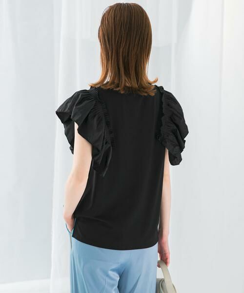 URBAN RESEARCH ROSSO / アーバンリサーチ ロッソ Tシャツ | プリーツフリルデザインプルオーバー | 詳細12