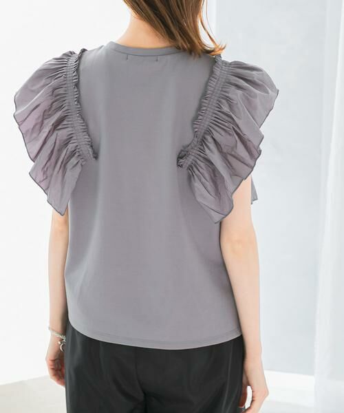 URBAN RESEARCH ROSSO / アーバンリサーチ ロッソ Tシャツ | プリーツフリルデザインプルオーバー | 詳細28