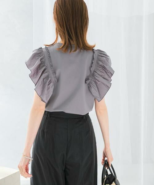 URBAN RESEARCH ROSSO / アーバンリサーチ ロッソ Tシャツ | プリーツフリルデザインプルオーバー | 詳細21