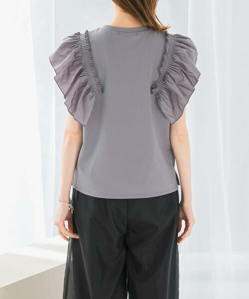 URBAN RESEARCH ROSSO / アーバンリサーチ ロッソ Tシャツ | プリーツフリルデザインプルオーバー | 詳細25