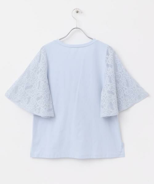 URBAN RESEARCH ROSSO / アーバンリサーチ ロッソ Tシャツ | 『WEB限定』ペイズリーレースフレアスリーブプルオーバー | 詳細4