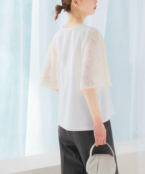 URBAN RESEARCH ROSSO / アーバンリサーチ ロッソ Tシャツ | 『WEB限定』ペイズリーレースフレアスリーブプルオーバー | 詳細11