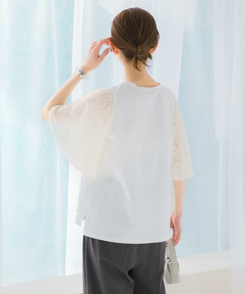 URBAN RESEARCH ROSSO / アーバンリサーチ ロッソ Tシャツ | 『WEB限定』ペイズリーレースフレアスリーブプルオーバー | 詳細12