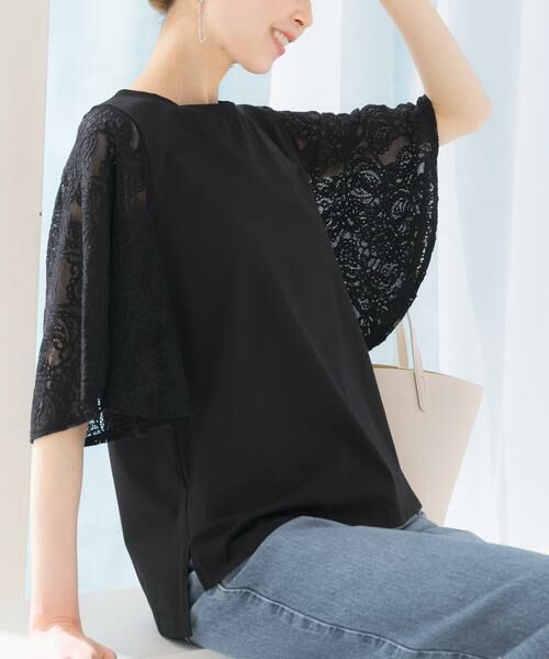 URBAN RESEARCH ROSSO / アーバンリサーチ ロッソ Tシャツ | 『WEB限定』ペイズリーレースフレアスリーブプルオーバー | 詳細16