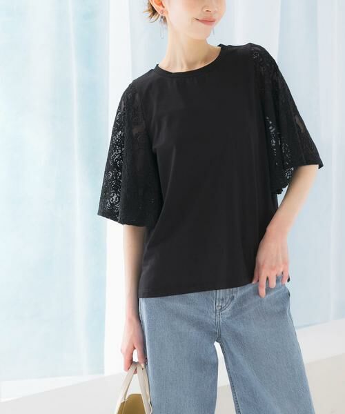 URBAN RESEARCH ROSSO / アーバンリサーチ ロッソ Tシャツ | 『WEB限定』ペイズリーレースフレアスリーブプルオーバー | 詳細17