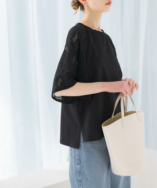 URBAN RESEARCH ROSSO / アーバンリサーチ ロッソ Tシャツ | 『WEB限定』ペイズリーレースフレアスリーブプルオーバー | 詳細18