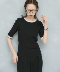 URBAN RESEARCH ROSSO / アーバンリサーチ ロッソ Tシャツ | バイカラーコンパクトリブTシャツ