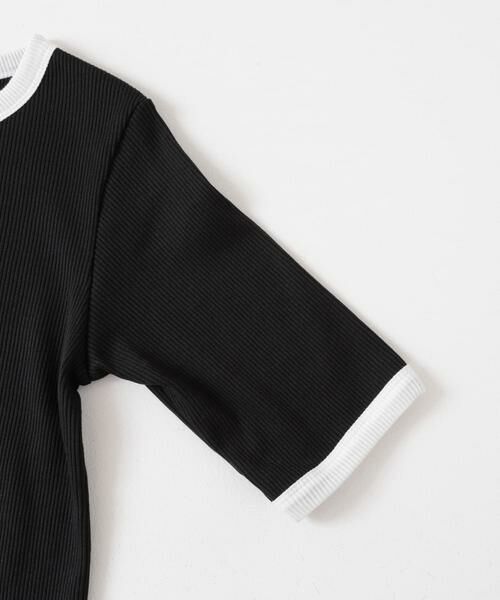 URBAN RESEARCH ROSSO / アーバンリサーチ ロッソ Tシャツ | バイカラーコンパクトリブTシャツ | 詳細20