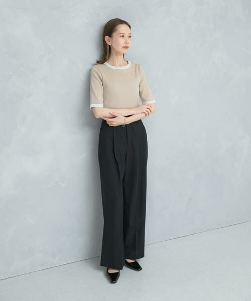 URBAN RESEARCH ROSSO / アーバンリサーチ ロッソ Tシャツ | バイカラーコンパクトリブTシャツ | 詳細25