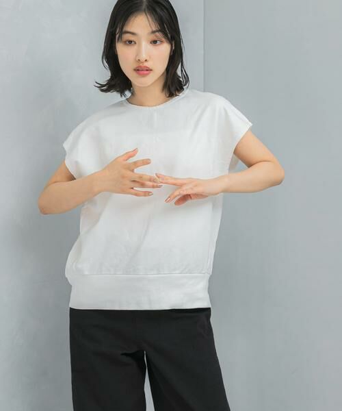 URBAN RESEARCH ROSSO / アーバンリサーチ ロッソ スウェット | フレンチスリーブライトスエット | 詳細1