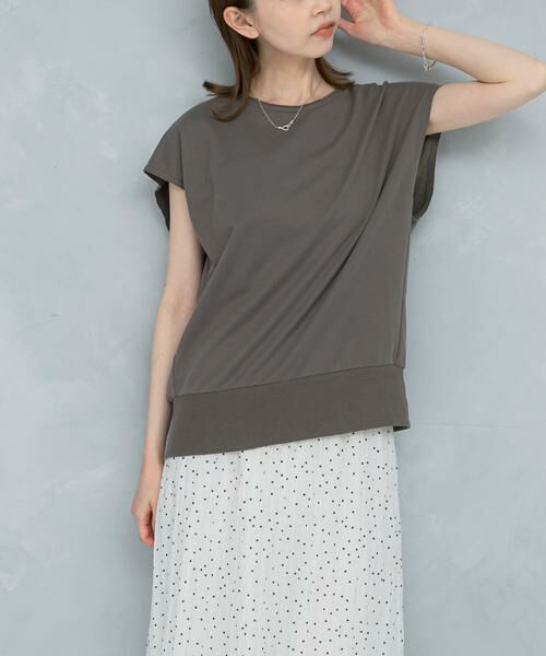 URBAN RESEARCH ROSSO / アーバンリサーチ ロッソ スウェット | フレンチスリーブライトスエット | 詳細9