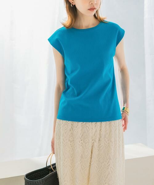 URBAN RESEARCH ROSSO / アーバンリサーチ ロッソ Tシャツ | 汗染防止フレンチリブTシャツ | 詳細1