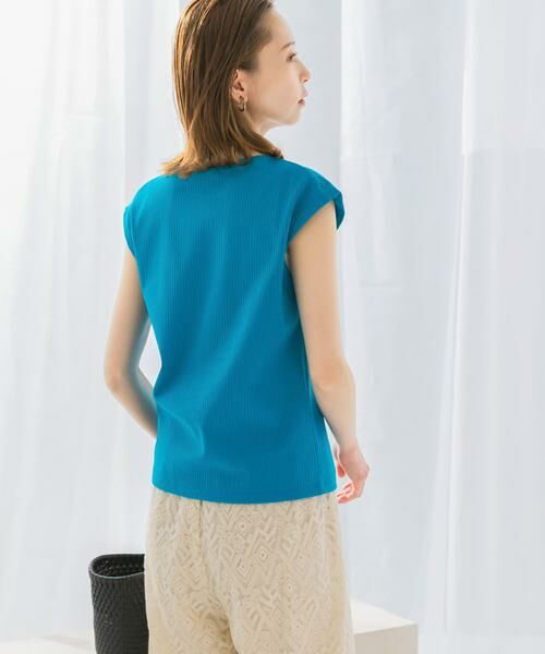 URBAN RESEARCH ROSSO / アーバンリサーチ ロッソ Tシャツ | 汗染防止フレンチリブTシャツ | 詳細2