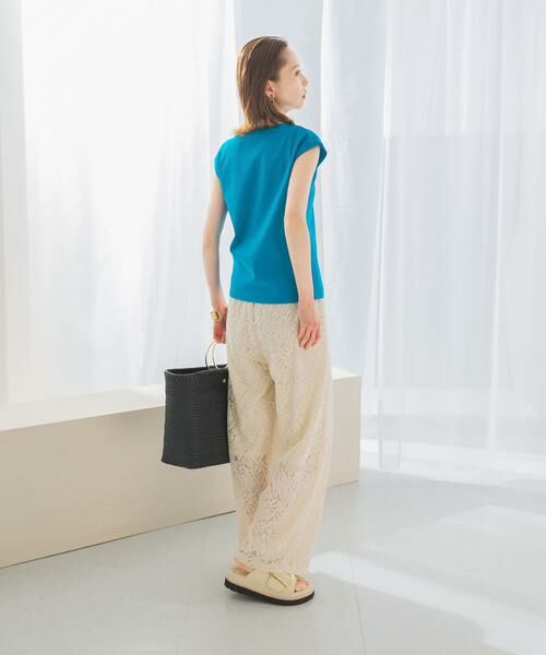 URBAN RESEARCH ROSSO / アーバンリサーチ ロッソ Tシャツ | 汗染防止フレンチリブTシャツ | 詳細5