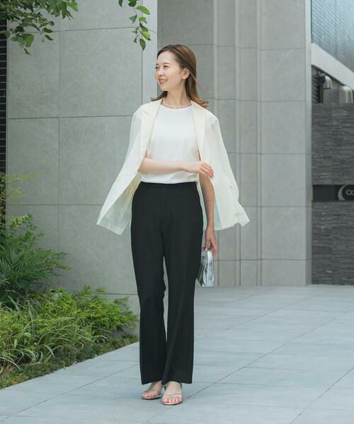 URBAN RESEARCH ROSSO / アーバンリサーチ ロッソ Tシャツ | 汗染防止フレンチリブTシャツ | 詳細12