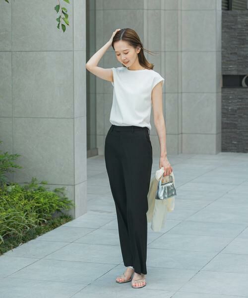 URBAN RESEARCH ROSSO / アーバンリサーチ ロッソ Tシャツ | 汗染防止フレンチリブTシャツ | 詳細14