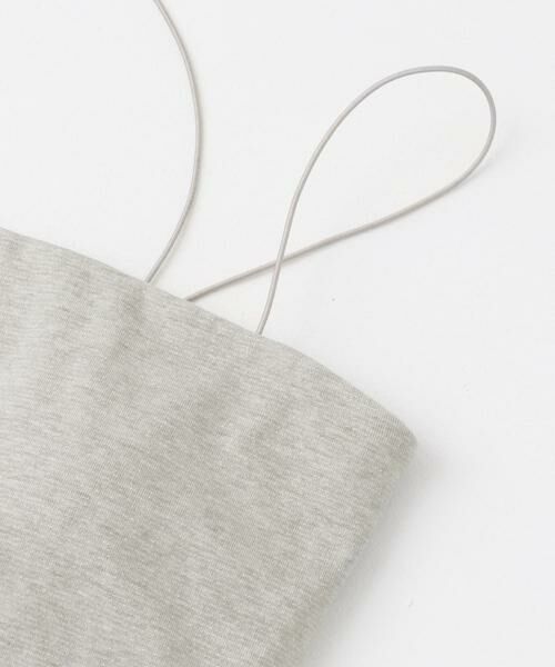 URBAN RESEARCH ROSSO / アーバンリサーチ ロッソ キャミソール・チューブトップ | 抗菌防臭カップ付ベアラメキャミソール | 詳細10