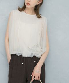 URBAN RESEARCH ROSSO / アーバンリサーチ ロッソ その他トップス | チュールタックプルオーバー