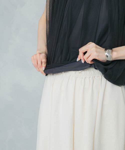 URBAN RESEARCH ROSSO / アーバンリサーチ ロッソ その他トップス | チュールタックプルオーバー | 詳細11