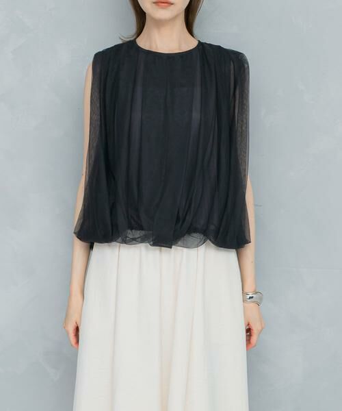 URBAN RESEARCH ROSSO / アーバンリサーチ ロッソ その他トップス | チュールタックプルオーバー | 詳細4