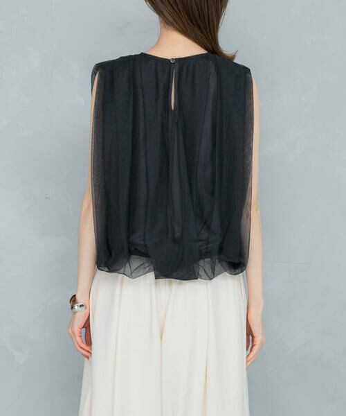 URBAN RESEARCH ROSSO / アーバンリサーチ ロッソ その他トップス | チュールタックプルオーバー | 詳細6