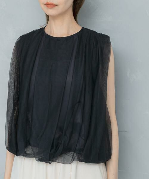 URBAN RESEARCH ROSSO / アーバンリサーチ ロッソ その他トップス | チュールタックプルオーバー | 詳細7