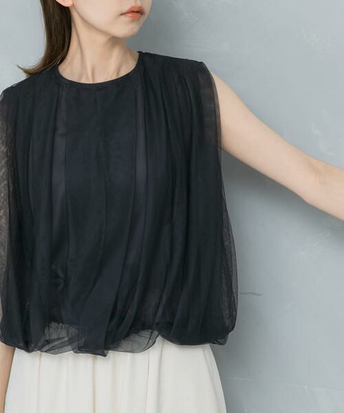 URBAN RESEARCH ROSSO / アーバンリサーチ ロッソ その他トップス | チュールタックプルオーバー | 詳細8