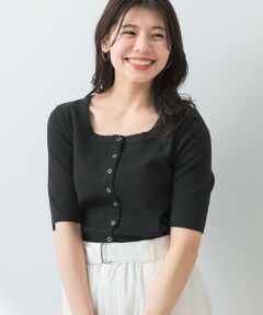 URBAN RESEARCH ROSSO / アーバンリサーチ ロッソ Tシャツ | 『UR TECH ひやサラクール』F by ROSSO　スクエアネックハーフスリーブプルオーバー