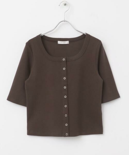 URBAN RESEARCH ROSSO / アーバンリサーチ ロッソ Tシャツ | 『UR TECH ひやサラクール』F by ROSSO　スクエアネックハーフスリーブプルオーバー | 詳細11