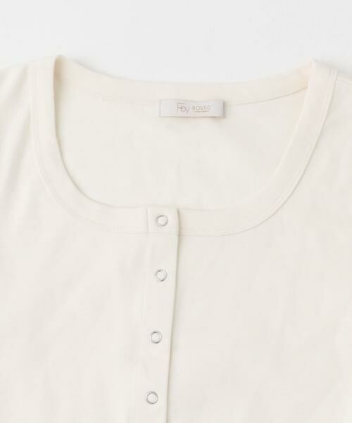 URBAN RESEARCH ROSSO / アーバンリサーチ ロッソ Tシャツ | 『UR TECH ひやサラクール』F by ROSSO　スクエアネックハーフスリーブプルオーバー | 詳細25