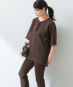 URBAN RESEARCH ROSSO / アーバンリサーチ ロッソ Tシャツ | 『UR TECH ひやサラクール』F by ROSSO　コクーンフレアチュニックTシャツ