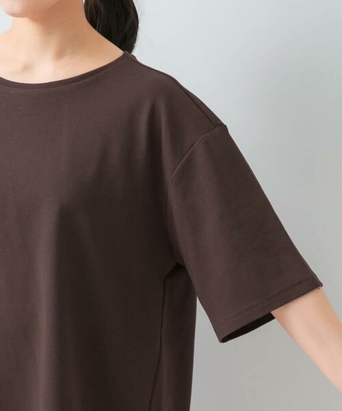 URBAN RESEARCH ROSSO / アーバンリサーチ ロッソ Tシャツ | 『UR TECH ひやサラクール』F by ROSSO　コクーンフレアチュニックTシャツ | 詳細10