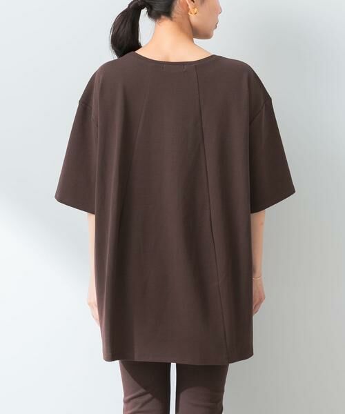 URBAN RESEARCH ROSSO / アーバンリサーチ ロッソ Tシャツ | 『UR TECH ひやサラクール』F by ROSSO　コクーンフレアチュニックTシャツ | 詳細9