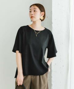 URBAN RESEARCH ROSSO / アーバンリサーチ ロッソ Tシャツ | 『UR TECH』Fby ROSSO　UVCUTバックテールフレアスリーブTシャツ