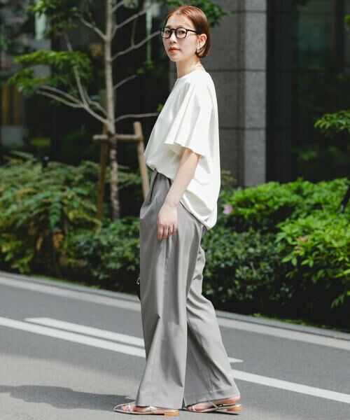 URBAN RESEARCH ROSSO / アーバンリサーチ ロッソ Tシャツ | 『UR TECH』Fby ROSSO　UVCUTバックテールフレアスリーブTシャツ | 詳細17