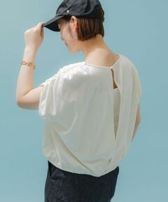 URBAN RESEARCH ROSSO / アーバンリサーチ ロッソ Tシャツ | 『UR TECH』F by ROSSO　UVCUTバックオープンクロップドTシャツ