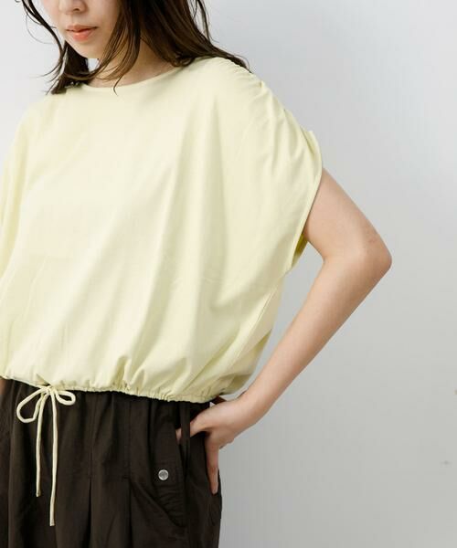 URBAN RESEARCH ROSSO / アーバンリサーチ ロッソ Tシャツ | 『UR TECH』F by ROSSO　UVCUTバックオープンクロップドTシャツ | 詳細5