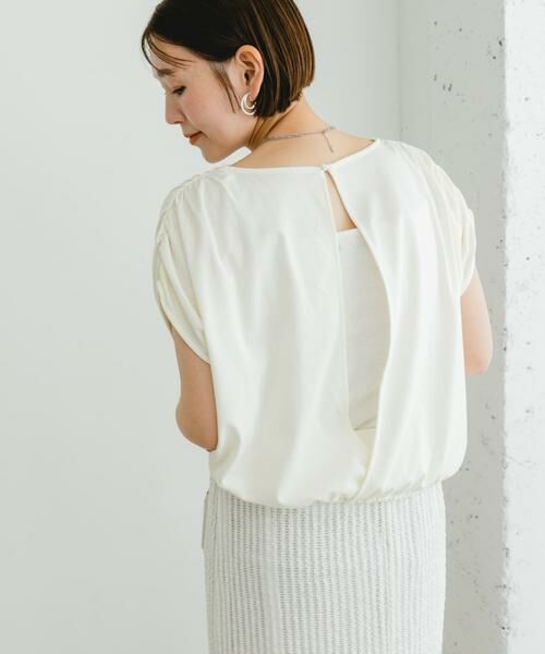 URBAN RESEARCH ROSSO / アーバンリサーチ ロッソ Tシャツ | 『UR TECH』F by ROSSO　UVCUTバックオープンクロップドTシャツ | 詳細20