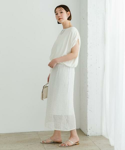 URBAN RESEARCH ROSSO / アーバンリサーチ ロッソ Tシャツ | 『UR TECH』F by ROSSO　UVCUTバックオープンクロップドTシャツ | 詳細21