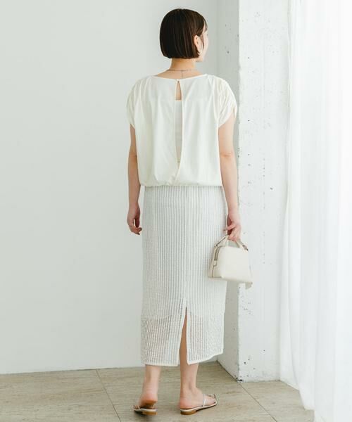 URBAN RESEARCH ROSSO / アーバンリサーチ ロッソ Tシャツ | 『UR TECH』F by ROSSO　UVCUTバックオープンクロップドTシャツ | 詳細22