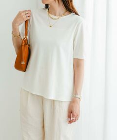 URBAN RESEARCH ROSSO / アーバンリサーチ ロッソ Tシャツ | 『UR TECH』F by ROSSO　UVCUTバックオープンフレアTシャツ