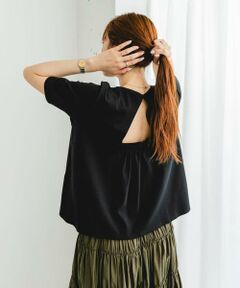 URBAN RESEARCH ROSSO / アーバンリサーチ ロッソ Tシャツ | 『UR TECH』F by ROSSO　UVCUTバックオープンフレアTシャツ