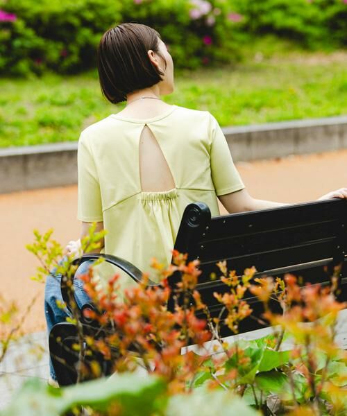 URBAN RESEARCH ROSSO / アーバンリサーチ ロッソ Tシャツ | 『UR TECH』F by ROSSO　UVCUTバックオープンフレアTシャツ | 詳細1