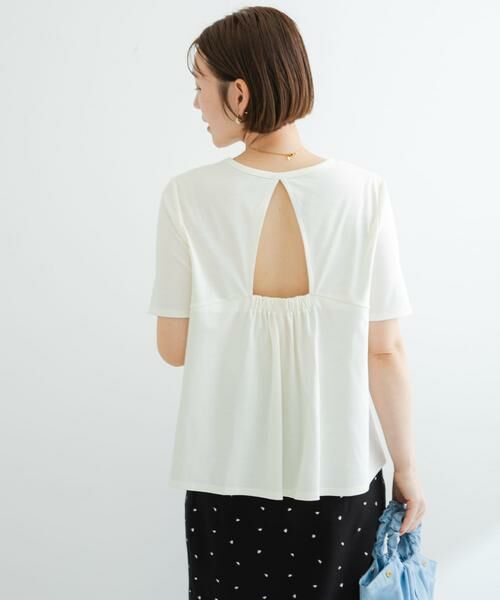 URBAN RESEARCH ROSSO / アーバンリサーチ ロッソ Tシャツ | 『UR TECH』F by ROSSO　UVCUTバックオープンフレアTシャツ | 詳細18