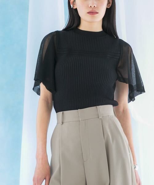 URBAN RESEARCH ROSSO / アーバンリサーチ ロッソ ニット・セーター | ハンカチスリーブリブニット | 詳細28