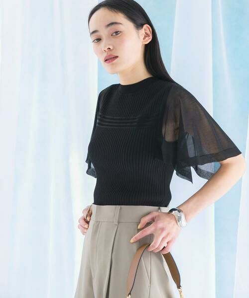 URBAN RESEARCH ROSSO / アーバンリサーチ ロッソ ニット・セーター | ハンカチスリーブリブニット | 詳細29
