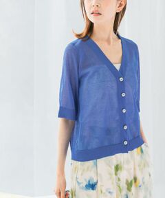 URBAN RESEARCH ROSSO / アーバンリサーチ ロッソ カーディガン・ボレロ | デザインボタンシアーカーディガン