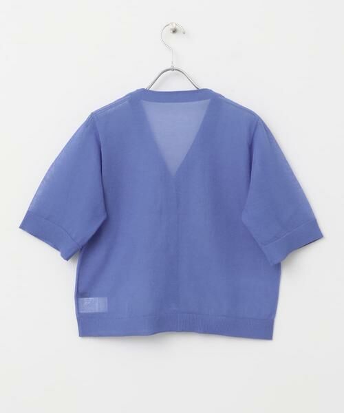 URBAN RESEARCH ROSSO / アーバンリサーチ ロッソ カーディガン・ボレロ | デザインボタンシアーカーディガン | 詳細12