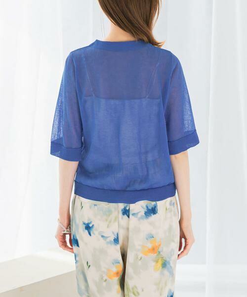 URBAN RESEARCH ROSSO / アーバンリサーチ ロッソ カーディガン・ボレロ | デザインボタンシアーカーディガン | 詳細7