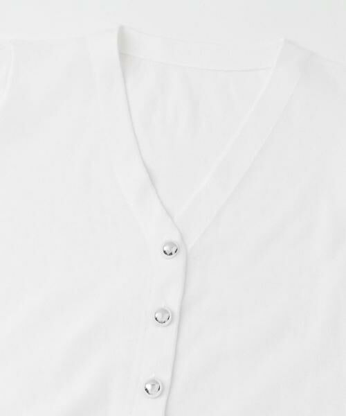 URBAN RESEARCH ROSSO / アーバンリサーチ ロッソ カーディガン・ボレロ | デザインボタンシアーカーディガン | 詳細21